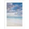 Bavaro Beach at Dawn by Walter Bibikow Danita Delimont Wood Framed Wall Art Print 30 in. W x 41 in. H